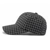 Casquette de Baseball à Carreaux Vintage Hommes Femmes Casquette de Protection Solaire d'Extérieur