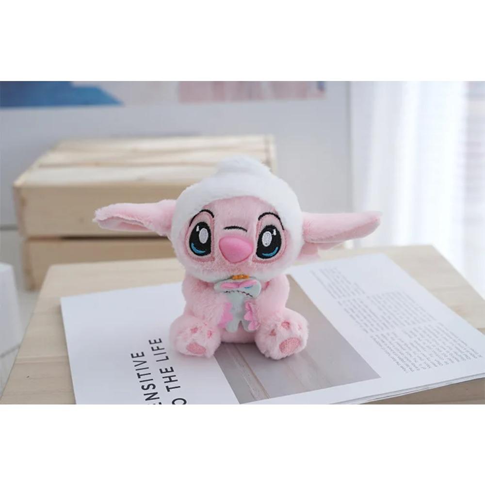 13cm Stitch Keychain Plush Toy Backpack Pendant Decoration Girl Toy Soft and Comfortable Stuffed Doll Boys Birthday Gifts
