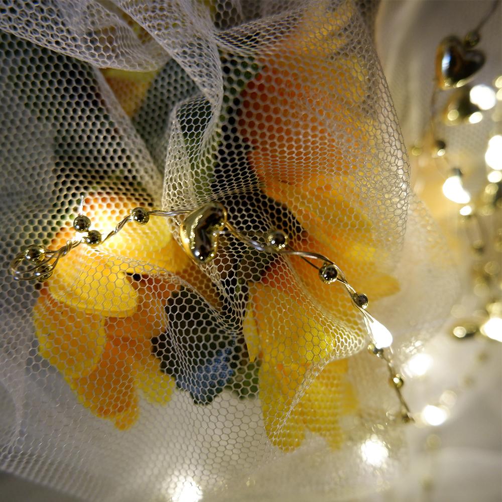 Battery Pearl LED Lights, Pearl LED Copper String Lights Fairy Lights, Wedding Family Party LED Lights, Christmas Decoration Lights