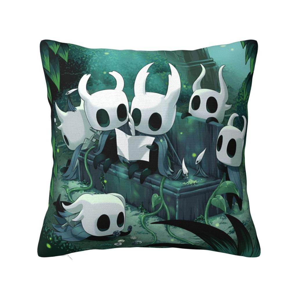Decorative Pillowcase Hollow Knight Funny Games Accessories Sofa Throw Pillow Case Cover Zipper Multi-Size