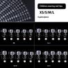 100Pcs Kids False Nails Press On Nails Coffin Artificial Nails Clear Fake Nail Tips For Extension Manicure Tool