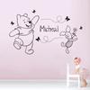 Vinyl Carved Wall Stickers For Home Decor Personalized Name Removable Mural House Renovation Baby Girl And Boy Sp-151