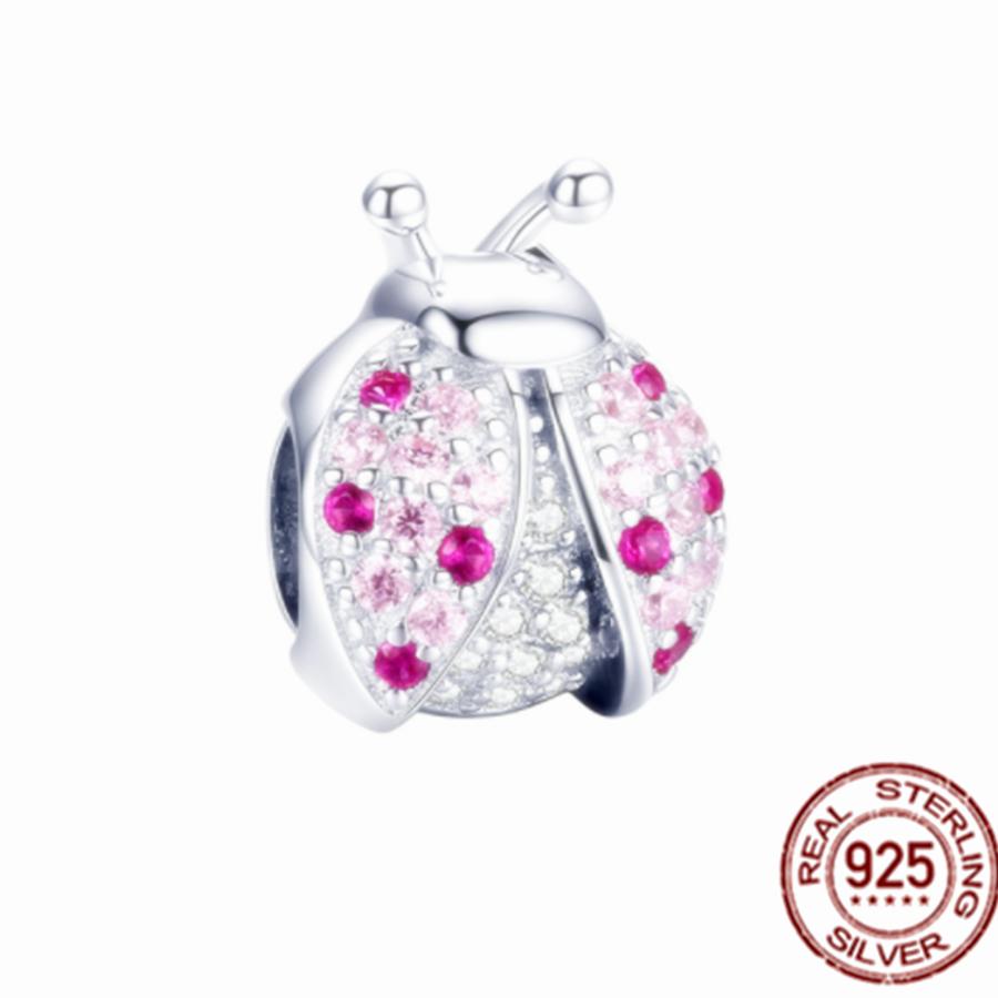 925 Sterling Silver Sparkling Butterfly &Balloon Bear Charm Beads Fit Sweet Fasion Bracelet Bangle Diy Women Jewelry Making