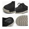 Men's Summer New Large Size Slip-On Driving Shoes Outdoor Genuine Leather Breathable Rubber Sole Square Toe Bean Bean Shoes