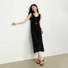 JOY SPEAKER Elegant Sleeveless Maxi Dress