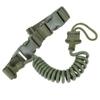 Outdoor Military Fan Multifunctional Lanyard Safety Rope Anti-loss Wear-resistant Elastic Key Chain