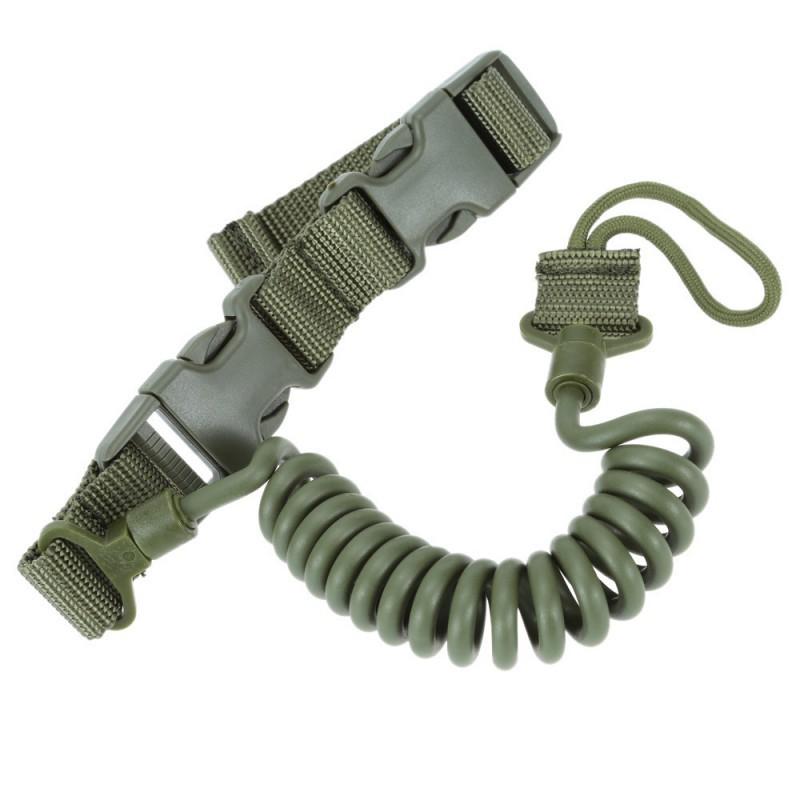Outdoor Military Fan Multifunctional Lanyard Safety Rope Anti-loss Wear-resistant Elastic Key Chain