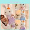 Cute Sweetheart Rabbit Plush Toy Stuffed Bunny Doll For Girls