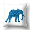 Simple Plaid Animal Pillowcase Puppy Cat Giraffe Pillowcase Children's Room Home Decoration Living Room Sofa Cushion Cover