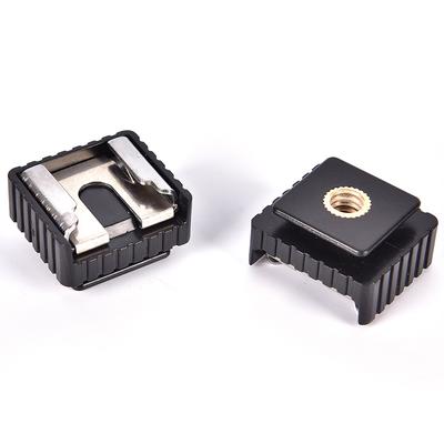 Flash Cold Hot Shoe držák držáku 1/4" šroub pro Studio Speedight stativ