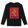 Loteria El Chavo Toxico T Shirt vintage Washed Soft graphic Stylish streetwear homme Slightly Casual Breathable Stretched