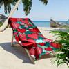 Colorful Heart Pattern Design Beach Towel Beach towel quick-drying for travel outdoor sports jogging beach and swimming
