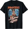 Hooters Fishing Team Sexy Mermaid On Waves T-Shirt