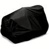 Outdoor Lawn Mower Protective Cover, Heavy-Duty Black Oxford Fabric, Suitable for Yard Tractor Storage & Lawn Mower Accessories