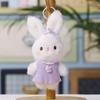 Plush Bunny Keychain With Pp Cotton Filling For Gift And Decoration