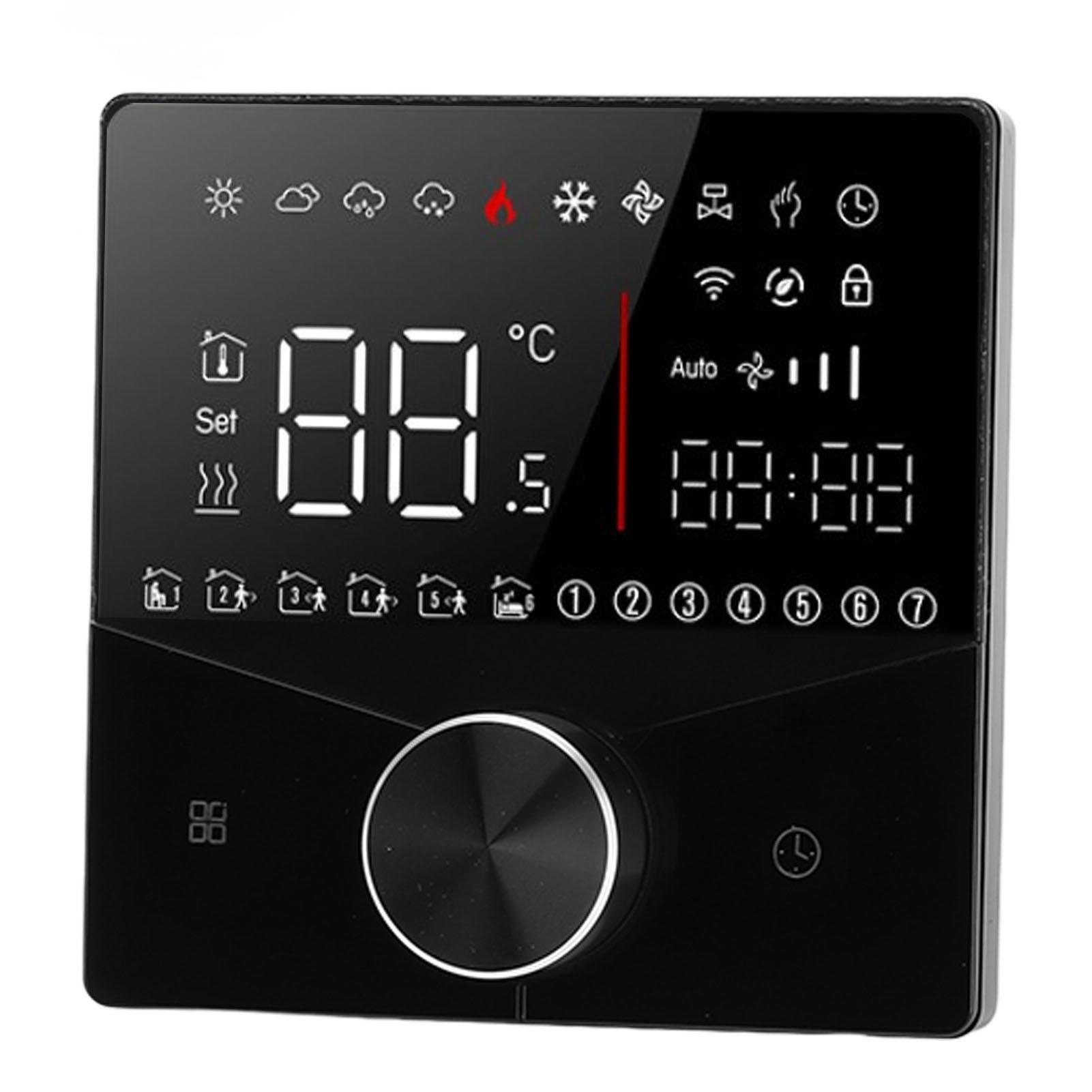 Smart Digital Thermostat LCD Color Display   Control Intelligent Temperature Controller