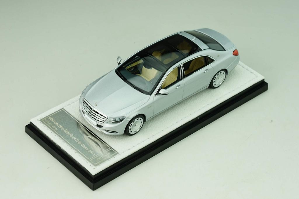 Almost Real Mercedes-Maybach S-Class - 2016 - Iridium Silver 1/43 Scale Complete Diecast Car (Product Number: 420103)