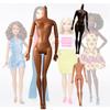 Premium African Doll With 11 Joints 27cm Black Skin Deep Brown Charcoal Black High Quality Multi-joint Body Accessory 85g