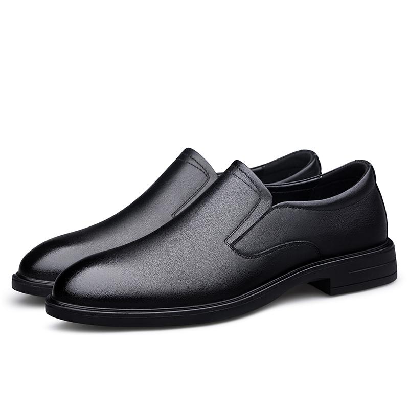 Fashion New Men's Casual Shoes Genuine Leather Men Business Shoes Classic British Style Loafers Moccasins Mens Comfortable Walking Flats