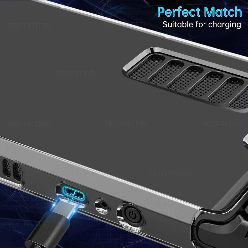 Transparent TPU Case Shell Compatible with Steam Deck Host Anti-drop Protective Cover Back Sleeve For Steam deck Accessories