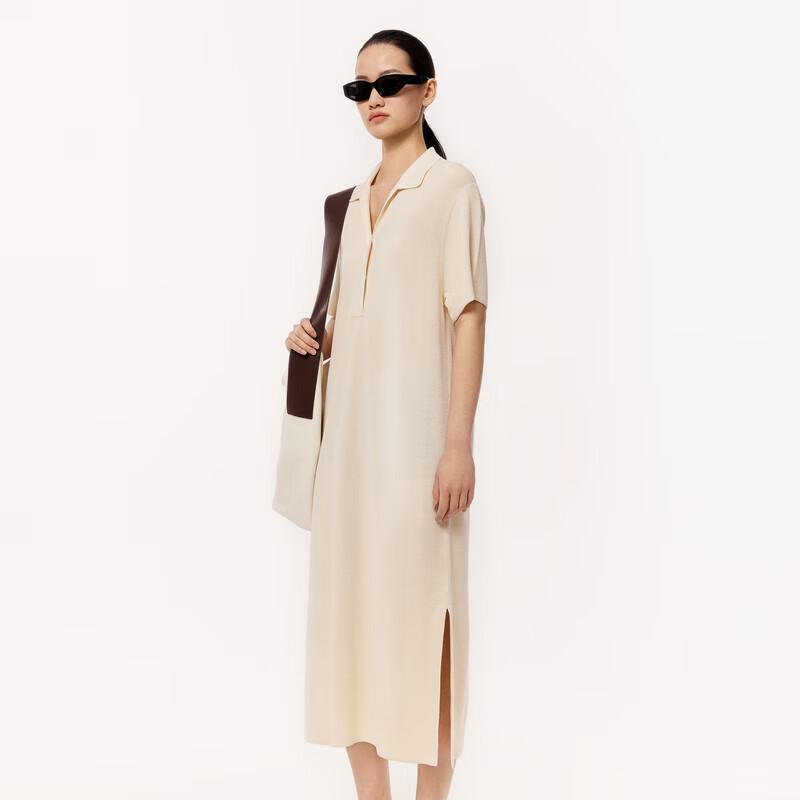 

LESS 2024 Spring Short-Sleeve Knit Dress L