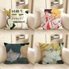Pc Anime Doukyuusei Rihito Sajo Hikaru Kusakabe Pillow Case Fashion Square Pillowcase Bedroom Sofa Room Ins Decoration Leisure