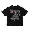 EEERRR Street League Gradient Artwork Logo Over-Crop Fit T-Shirt (Black)