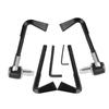 CNC Motorbike Handgrip Guard Brake Levers   Guard Motorcycle  or Handlebar(Silver)
