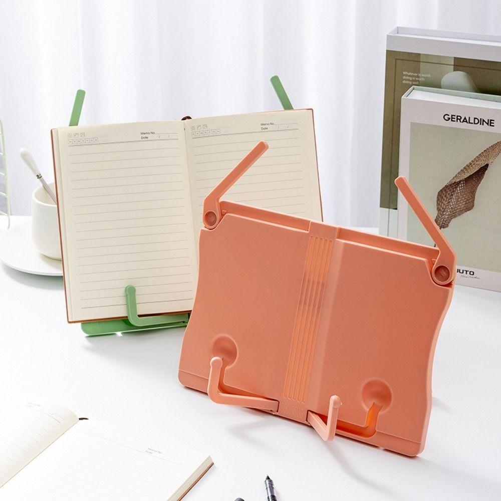 Fold Reading Rack Music Score Book Shelf Multi-Function Book Stand  Organizer