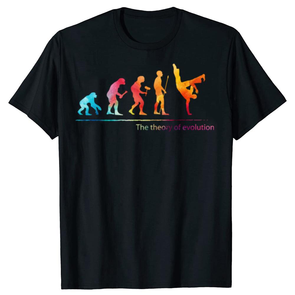 Funny Evolution Of Capoeira Brazilian Martial Art T Shirts Streetwear Short Sleeve Gifts Mens Clothing Loose Oversized T Shirt