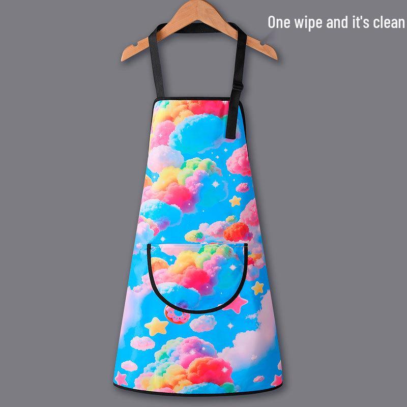 Children's Waterproof Art Smock and Bib for Painting and Eating, Kindergarten-Friendly