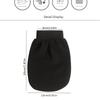 3pcs Exfoliating Bath Gloves for Back and Body Scrub, Multi-Color Options, Scrubbing Washcloths for Home Use