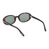Tf T-Shaped Decorative Mirror Leg Logo Design Plate Oval Tai Sunglasses Unisex Sunglasses Tortoiseshell FT1364-52N