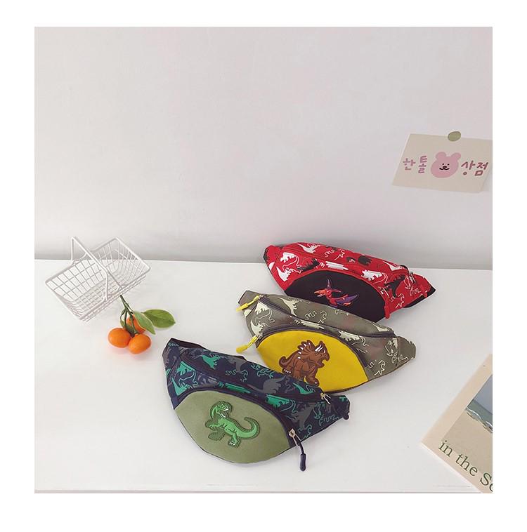 Kids Dinosaur Waist & Crossbody Bag: Outdoor Small Backpack & Coin Purse for Boys and Girls
