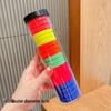 Children's Seamless High-Elasticity Hair Ties - No Damage Rubber Bands for Girls