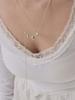 Lovetrix Silver925 3Star Necklace (Round Ver)