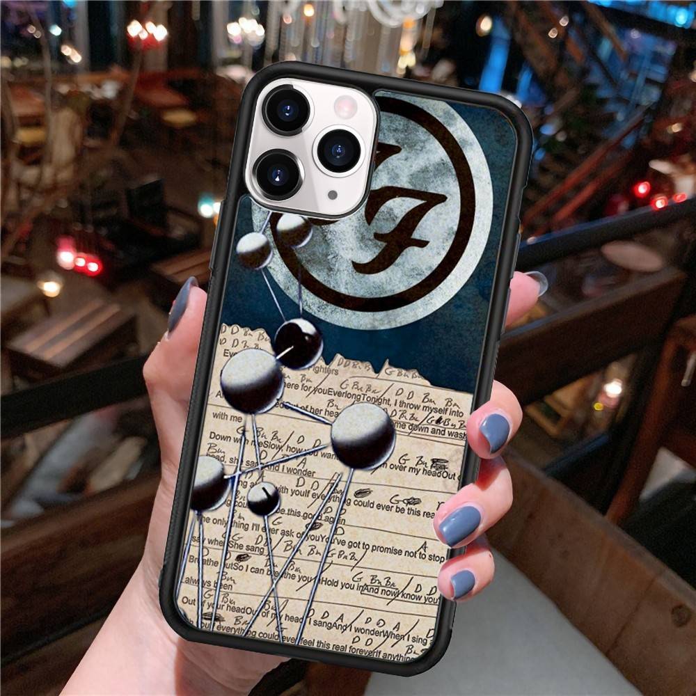 Band F-Foo F-Fighters Classic Rock Phone Case For IPhone 17 16 15 14 13 Plus 12 11 Pro Max PC+TPU Cases Back Cover
