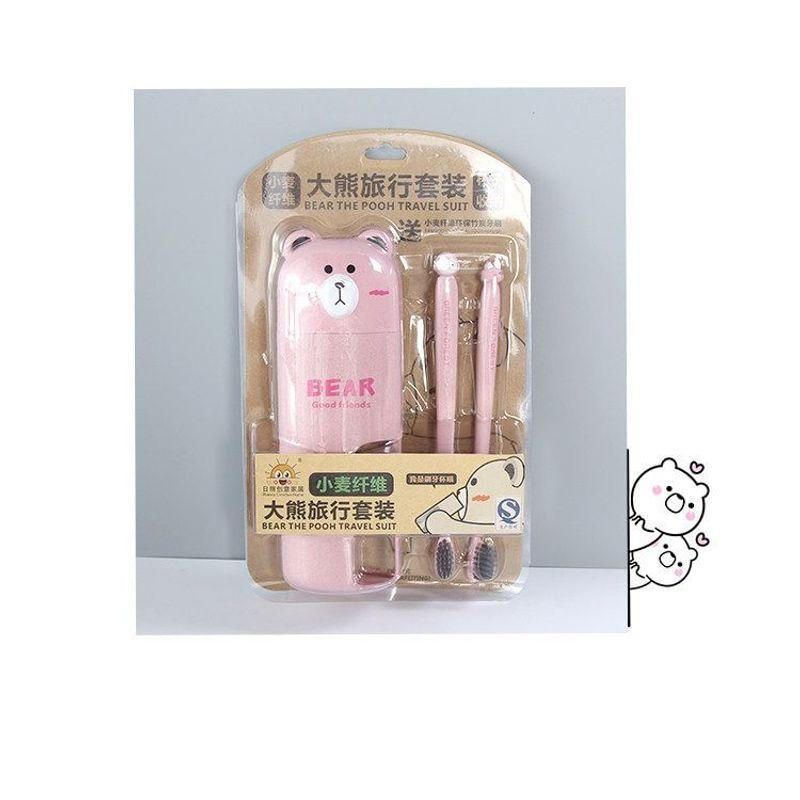 Chimi Chimi - Animal Travel Toothbrush Set