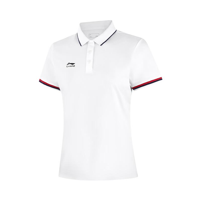 Li-Ning Women s Short Sleeve Outdoor Polo Shirt APLW476-1 XL