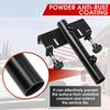Heavy Duty Steel Truck Flagpole Bracket with Manual Knob Set Screw No Drilling Fits Flagpoles Up To 1.2 Inches In Diameter