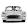 JADA TOYS 1/24 Scale Looney Tunes Chevrolet Corvette with Bugs Bunny Figure (32390) [Parallel Import]