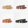 Genuine Leather Womens Belt Business Casual Designer Accessory For Office Wear