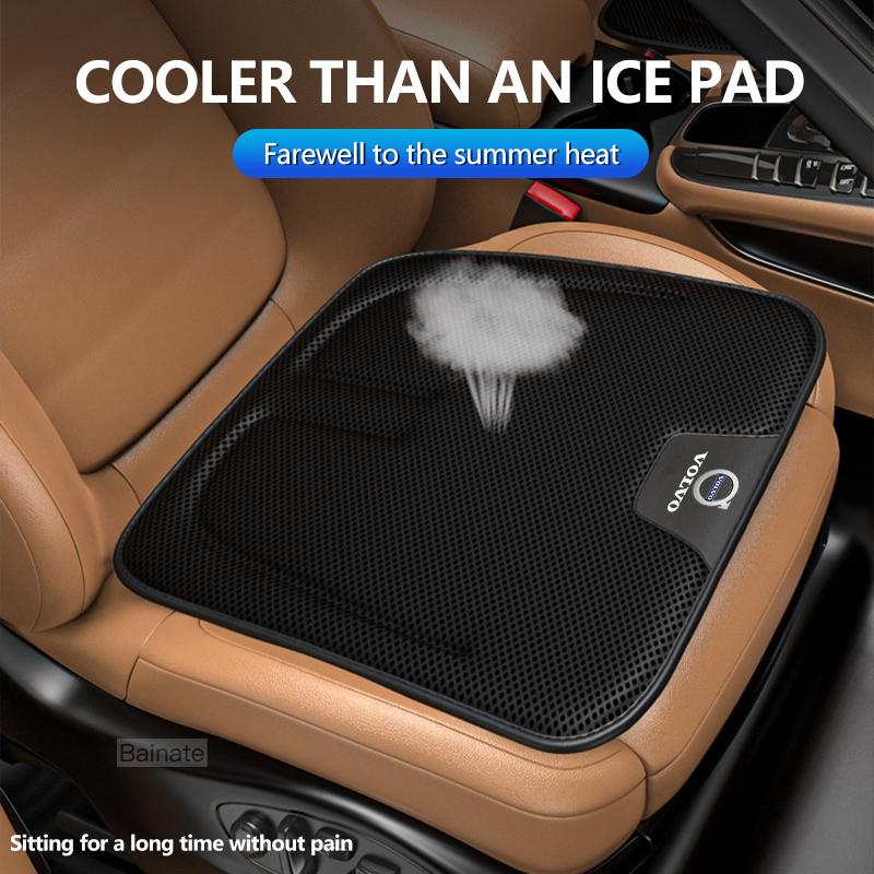 NOUVEAU Coussin de Siège Auto Antidérapant Respirant Volvo XC40 XC60 XC90 S60 S90 V40 V60 V90 EX90 EX40 Housse de Protection pour Coussin de Siège Auto