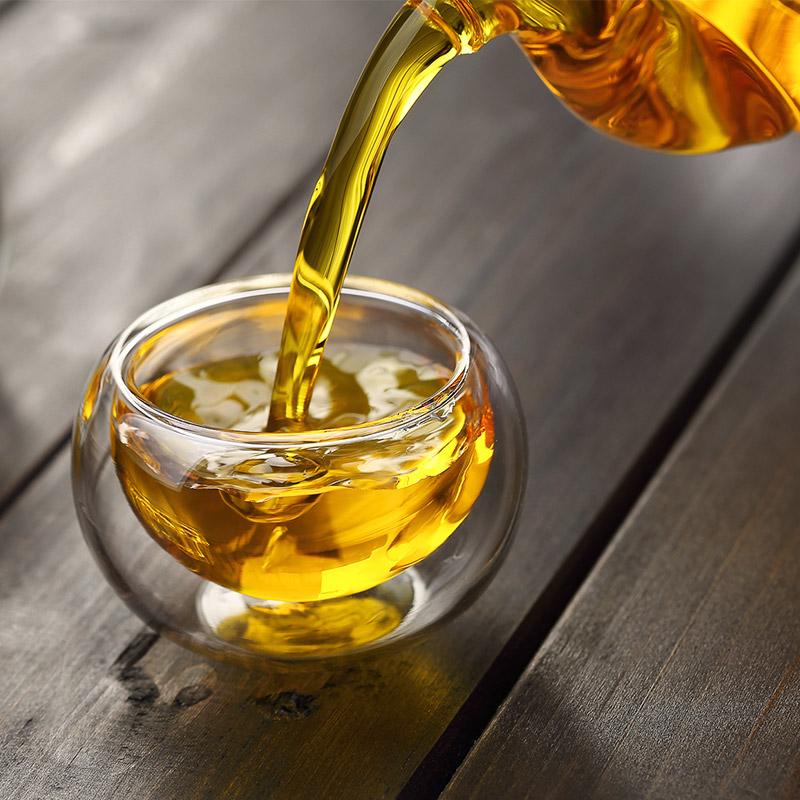 New 500ml Heat Resistant Glass Teapot With Removable Filter Tea Set 1 Tea Pot 2 Teacup Tea Pot Good Clear Kettle Filte