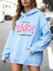 Högkvalitativa damtröjor med tryck, hemma-casual hoodies, sport-jogging-pullovertoppar, dagliga mångsidiga damkläder