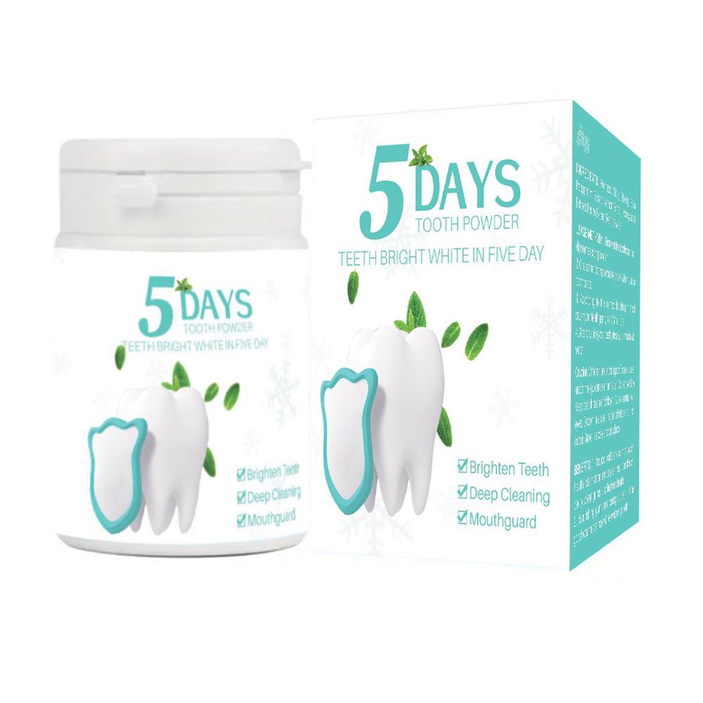 Mint Tooth Whitening Powder for Cross-Border Trade - Pure English Version