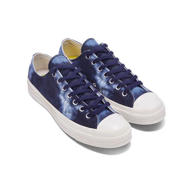 Converse Chuck 70 Casual Comfortable Low Top Canvas Shoes Unisex Sneakers Blue A03757C