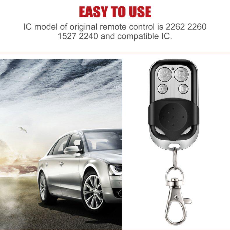 CE Gate Garage Car Door Remote Control Fob 433mhz IC Modelbuy at a low