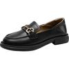 ZHR Women's British Style Two-Wear Leather Loafers BT38
