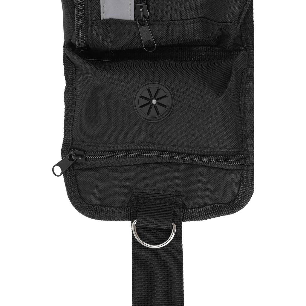 Sac Ceinture d'Entraînement pour Animaux Polyester Plusieurs Tailles Sac à Friandises Amovible pour l'Extérieur